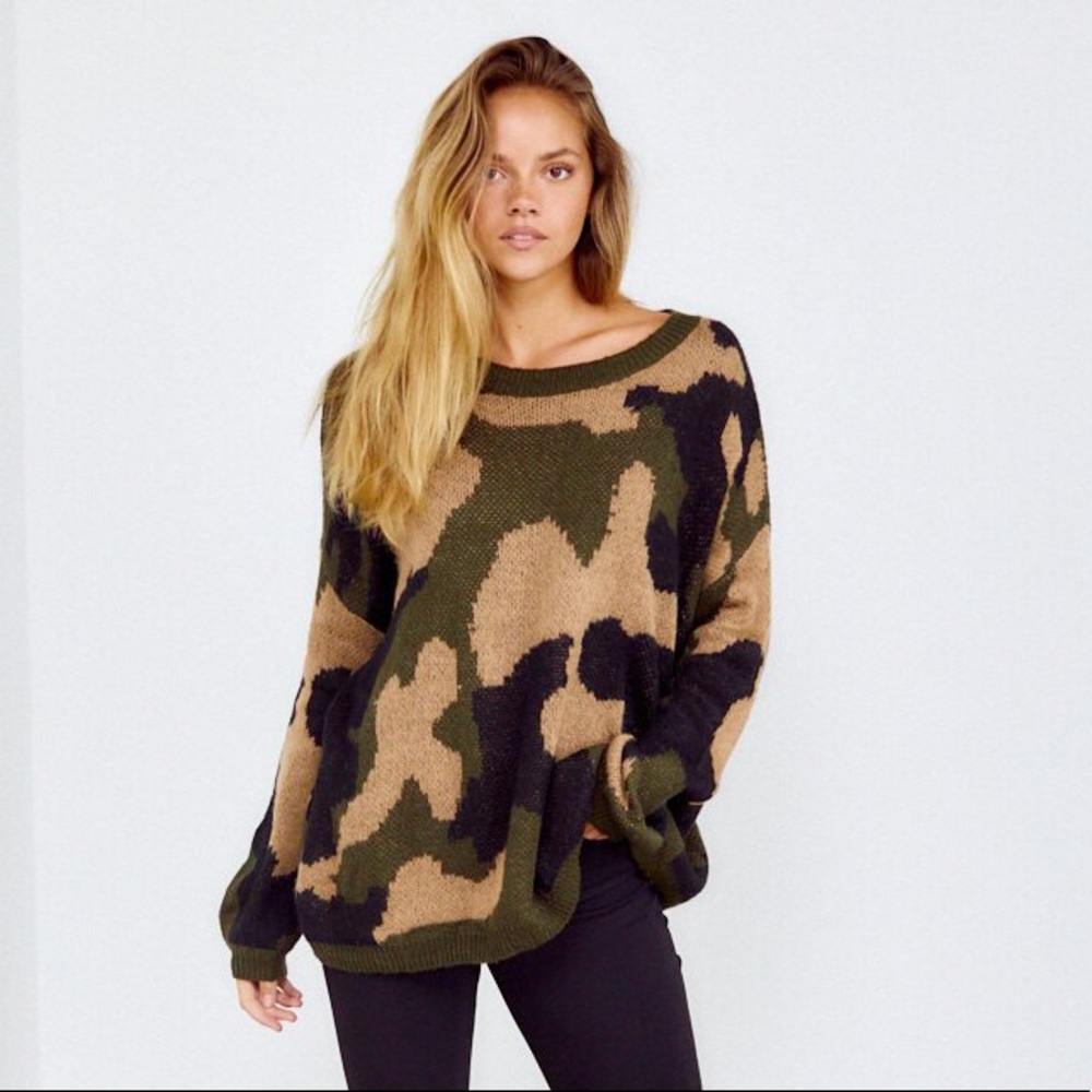 Camo Sweater